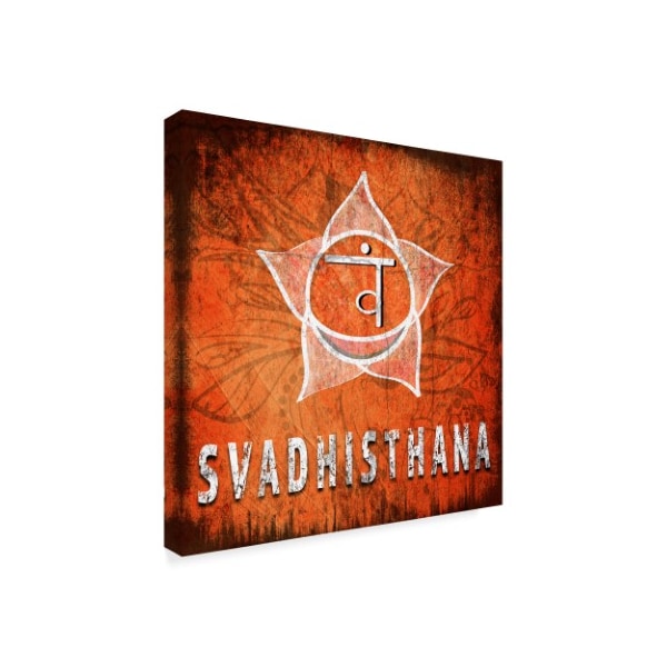 Lightboxjournal 'Yoga Symbol Svadhisthana' Canvas Art,14x14